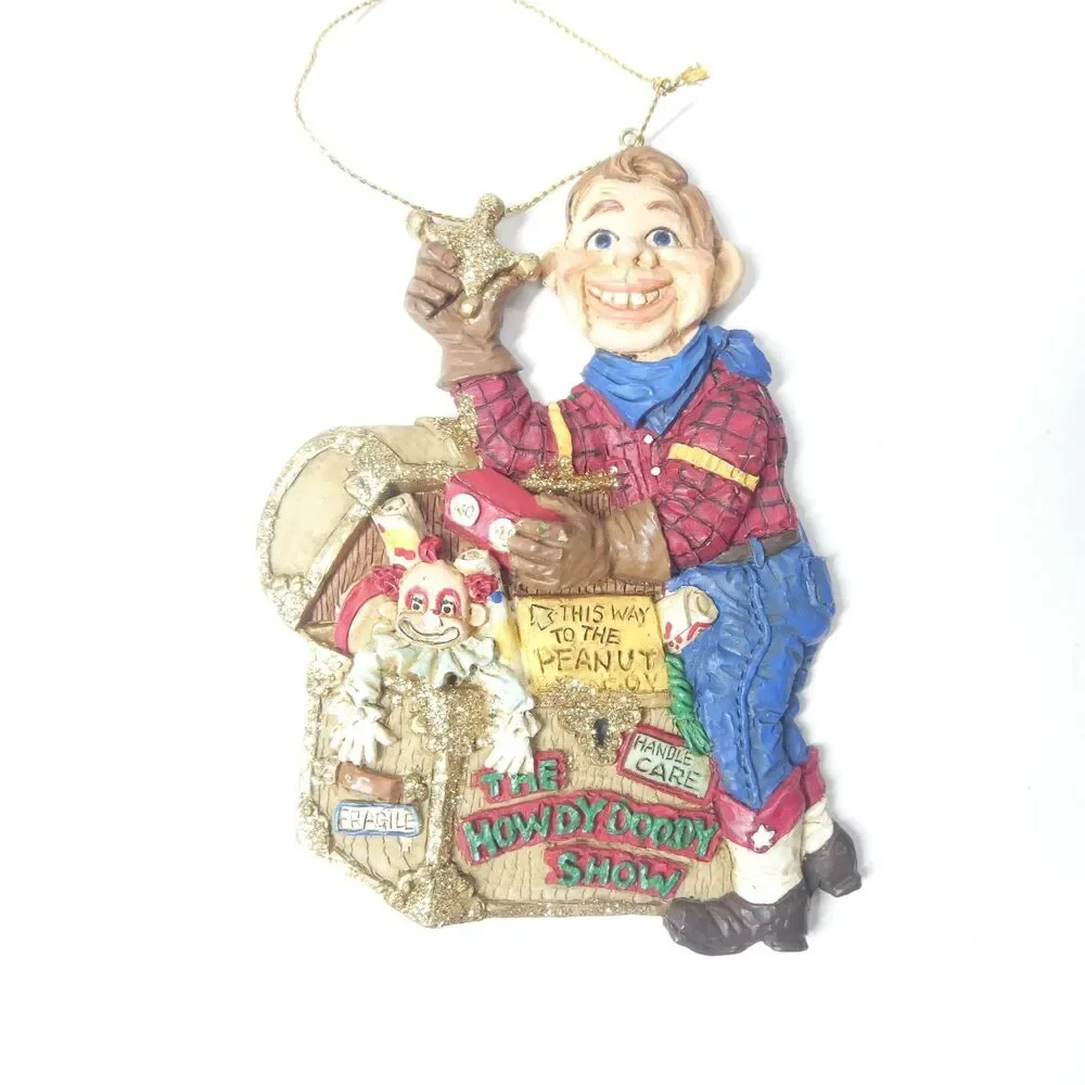 The Howdy Doody Show Ornament Kurt Adler AS IS Christmas Vintage TV